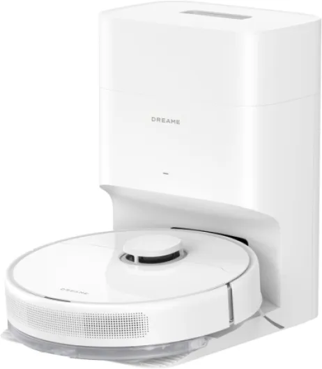 D10 Plus Gen 2 Robot Aspirateur Laveur avec Vidange Automatique Poussière, Stocke jusqu'à 90 Jours de Poussière, Navigation LiDAR, Aspiration 6000Pa Tapis et Poils d'animaux, Batterie 285 Min