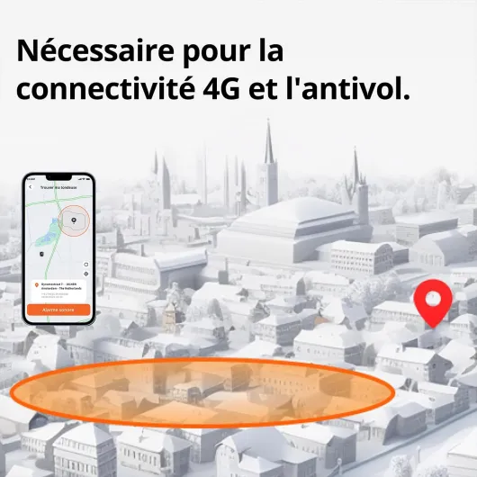 Access+ 4G module, nécessaire pour la connectivité 4G et l'antivol, accessoire pour robot tondeuse Navimow i105E, i108E