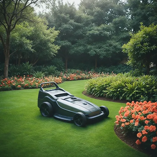 Robot tondeuse 2000m2 : performance et autonomie pour grands jardins
