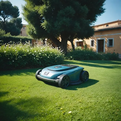 Location robot tondeuse : optimiser l’entretien de votre pelouse sans contrainte