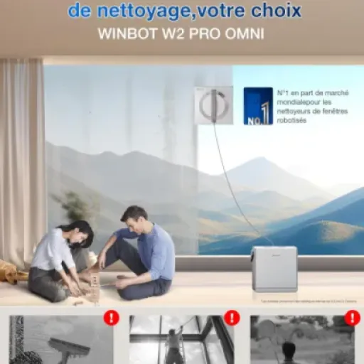Test ECOVACS WINBOT W2 Pro Omni : le robot lave-vitres qui te fait enfin aimer le ménage (ou presque)
