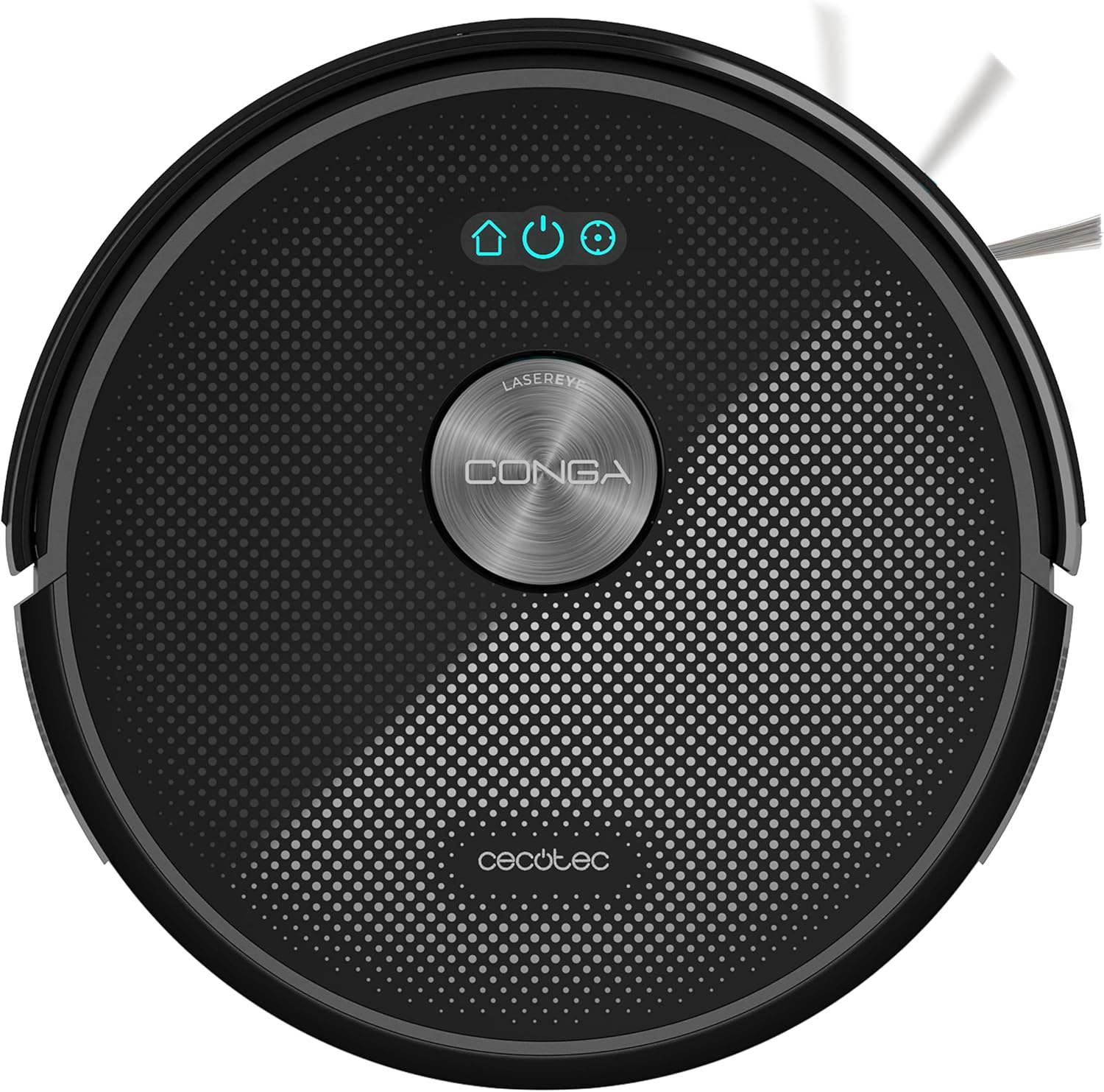 Robot Aspirateur avec Laser Navigation et App Conga M50 X-Treme - 5000Pa, Balaye, Aspire, Lave et Passe la Serpillière, Autonomie 160mins, Capteurs Anti-Chute, TotalSurface