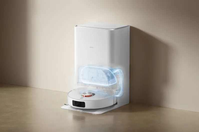 Robot Vacuum X20 Pro, aspirateur Robot Laveur, Station connectée Tout-en-Un, 7000 Pa, Lavage et séchage automatiques des lavettes Séchage à l'air Chaud, Détection Intelligente des Tapis