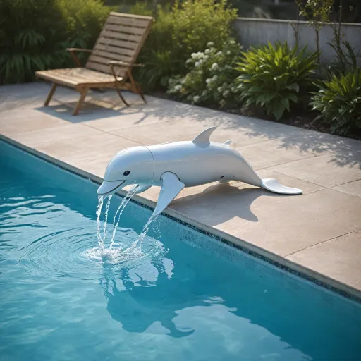 Robot piscine Dolphin S100 : le choix élégant pour un bassin impeccable