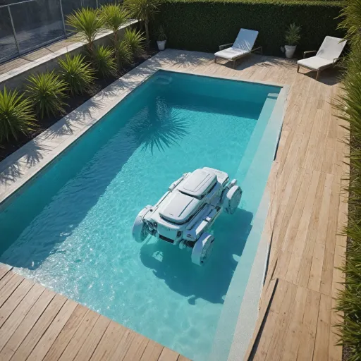 Robot pour piscine Zodiac : l’allié élégant pour un bassin toujours impeccable