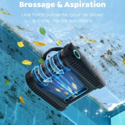 Test C1 Robot de Piscine 2026 : le nettoyeur sans fil qui fait (presque) tout tout seul