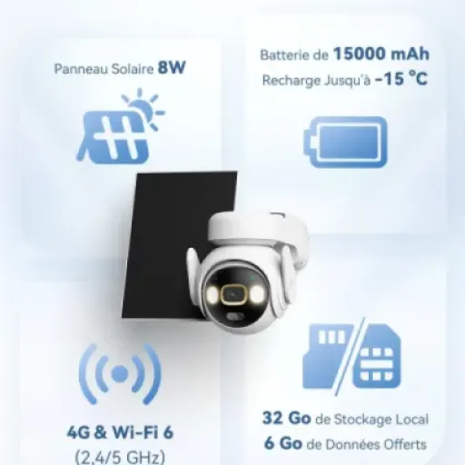 Test Imou 4K Caméra Solaire 4G/WiFi : la cam de surveillance vraiment autonome (ou presque)