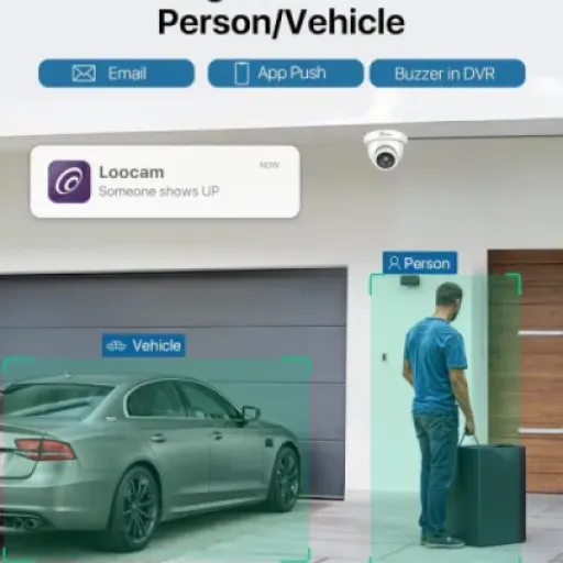 Test Loocam Kit Caméra de Surveillance : un système filaire simple qui fait le job à la maison