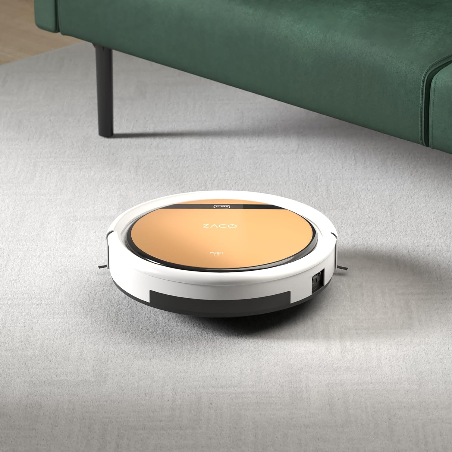 V5x Robot aspirateur laveur connecté pour poils animaux tapis parquet sols durs, Aspirateur robot laveur autonome sans fils avec Wifi, app, alexa, télecommande, 8.1cm plat, 120min, silencieux avec Wi-Fi