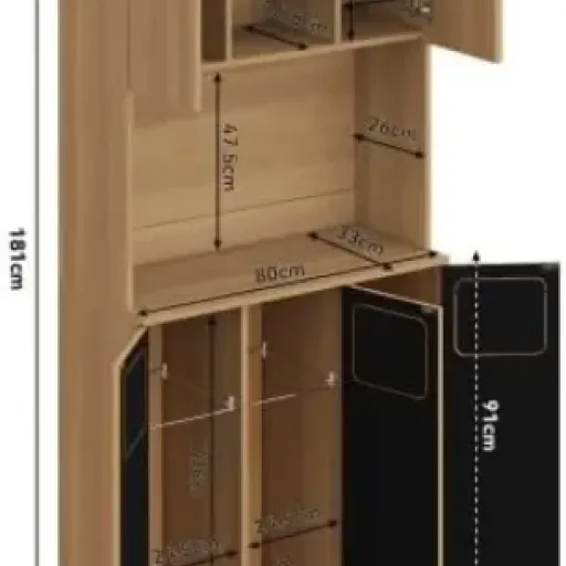 Test armoire de cuisine tri sélectif 181 cm : gain de place malin mais avec quelques concessions