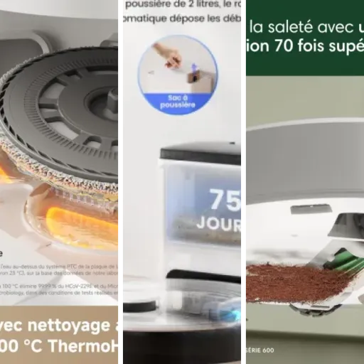 Top Robot laveur de sols connecté