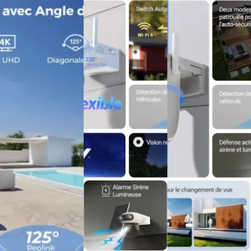 Top Robot de surveillance extérieur