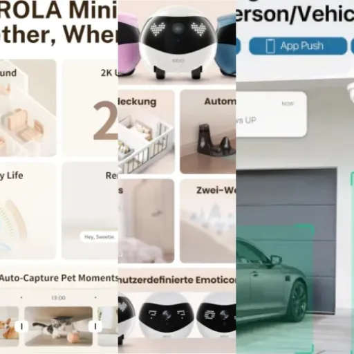 Top Robot de surveillance connecté