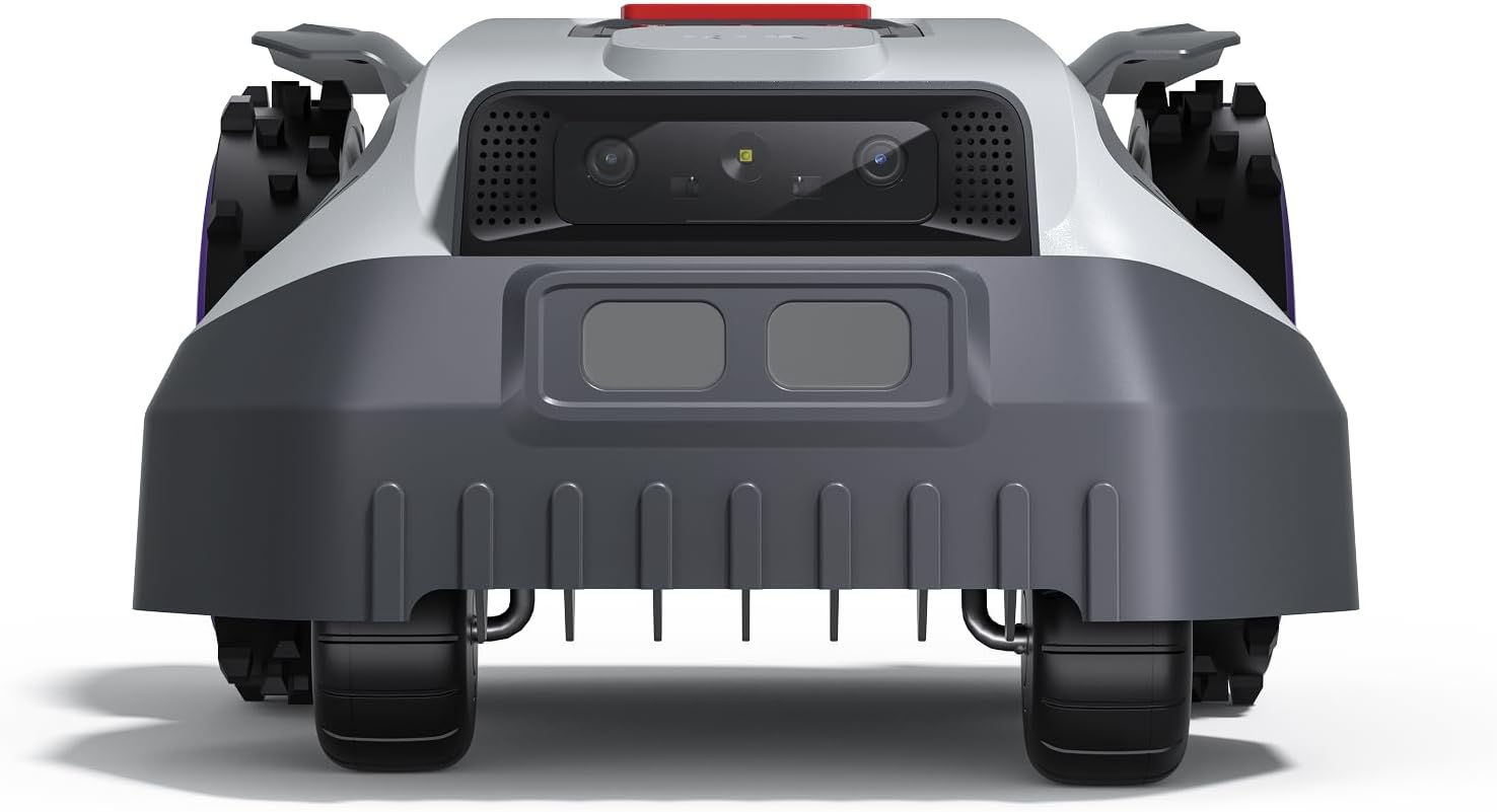 Tondeuse Robot M5, 500 -700㎡，NetRTK + 4G, Double RTK+Vision IA, ACC Cartographie Automatique, Gestion Multi-zones, Programmation de la Tonte, 150㎡/h, 3-7CM Réglage de la Hauteur de Coupe