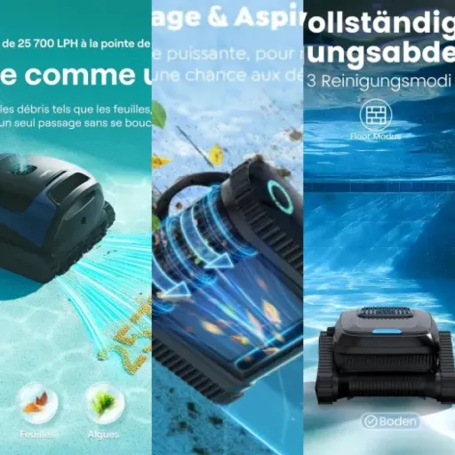 Top Robot nettoyeur de piscine