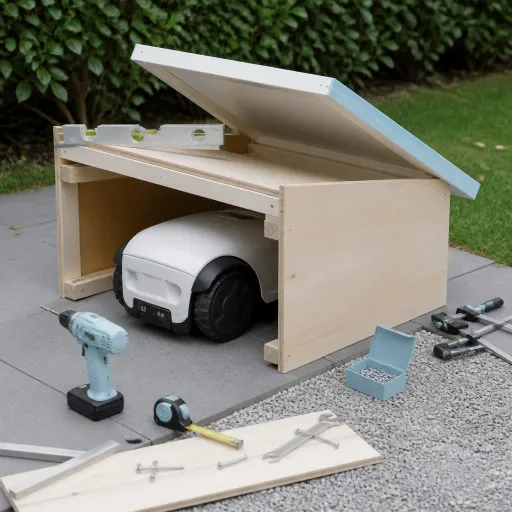 Choisir un abri pour robot tondeuse : le guide d’achat indispensable pour votre jardin